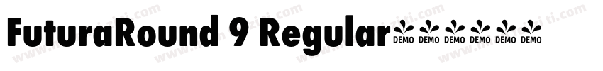 FuturaRound 9 Regular字体转换